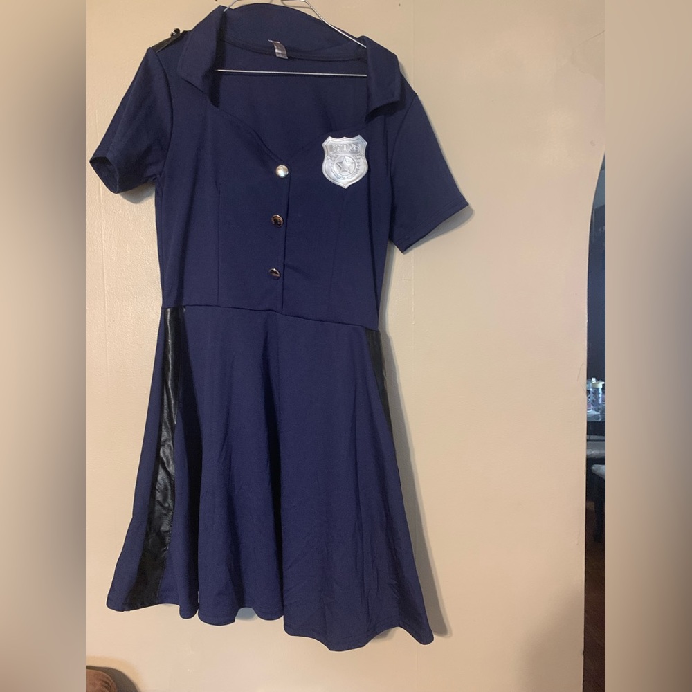 Miranda Right Costume/ Women police officer costume